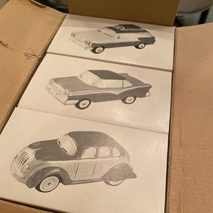 Classic Cars, Original Snow Village